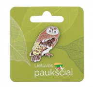 Pin Badge Tawny Owl